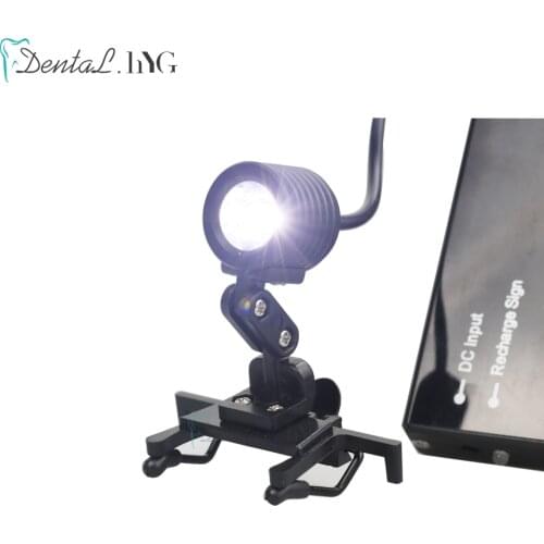3W Headlight Headlamp With Glasses Clip For Dental Loupe Dental Lab Medical Dental Magnifier