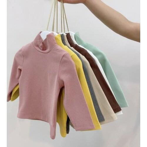 2020 Autumn Winter T-Shirt Baby Toddler Cotton Shirts Children Clothes Boy Girl T Shirt Long Sleeve Boys Girls T-Shirts Tops Tee