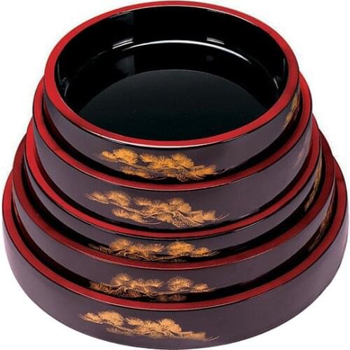 Sushi bucket sashimi tray sushi basin Japan sushi bucket dish Japanese style art cooking utensils Japanese style plate tableware