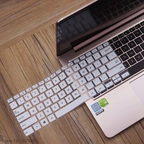 Silicone Clear Laptop Keyboard Cover Skin Protector For Asus ZenBook Flip 14 um462 um462d um462da ux462da ux462