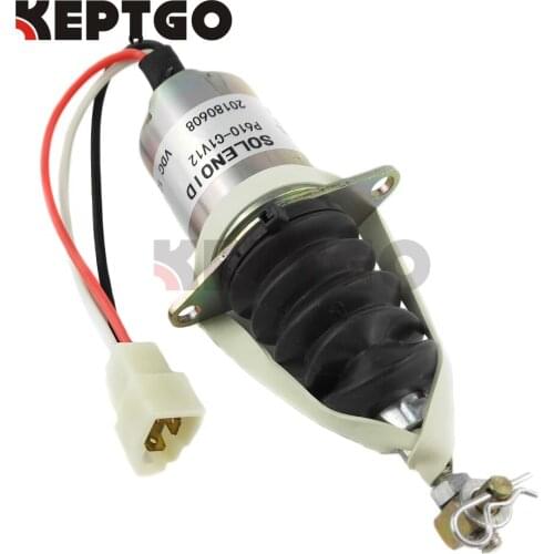 P610-C5V12 AM882277 12v Stop Solenoid Fit For John Deere 670 770 870 970 1070 Compact