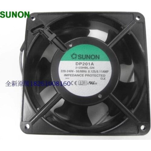 For Sunon DP201A 2123HBL.GN 12CM 120*120*38MM 12038 1238 220V wire type