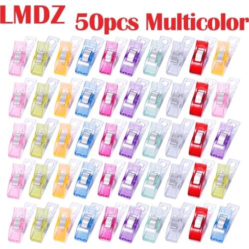 Fabric Quilting Craft Sewing Knitting Clips Home Office Supply Mixed Plastic Wonder Clips Holder for DIY Patchwork