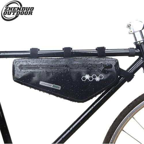 Waterproof Bicycle Bag Bike Saddle Bag Large Capacity Backpack Mountain Cycling Riding Equipment Fixed Mode Can be Changed