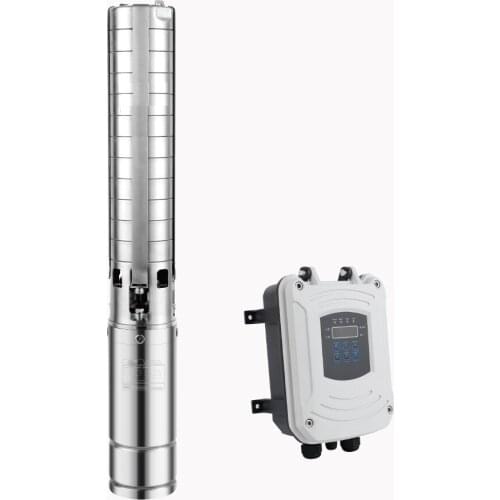 Z4SDC10/63-D110/1600 304 stainless steel 100% copper wire motor solar deep well pump