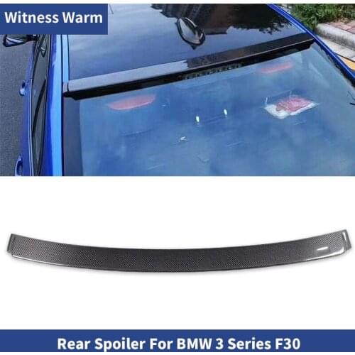 F30 Carbon Fiber rear spoiler wing Roof Wing For BMW F30 3 Series 320i 318i 330i 316i 335i Sedan 2012-2018 car boby kit