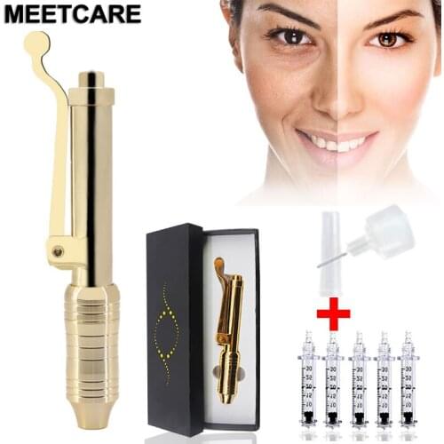 0.3ML Sterile Needleless Hyaluronic Pen Atomizer High Pressure Hyaluronic Gun Injection Pen Multi Shoot Anti Wrinkle Lip Lifting