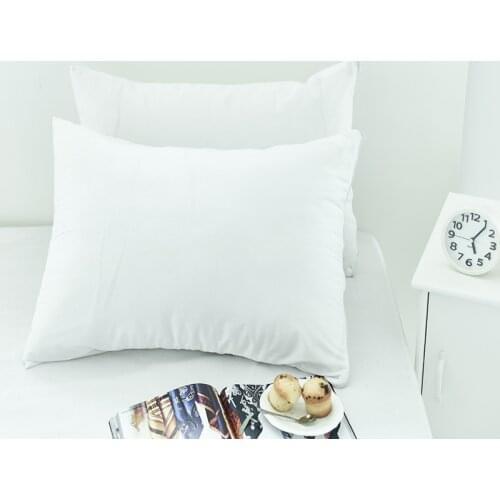 2pcs 1pair 50X70CM Waterproof Pillow Protector Cheapest Smooth Pillowcase For Wetting Block Bed Bugs Dust Mites Machine Washable