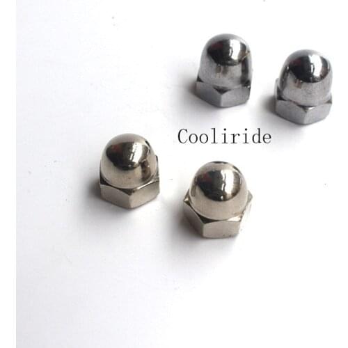 2Pcs M8 M10 304 Stainless Steel Cap Nuts Decorative Cover Semicircle Acorn Nut