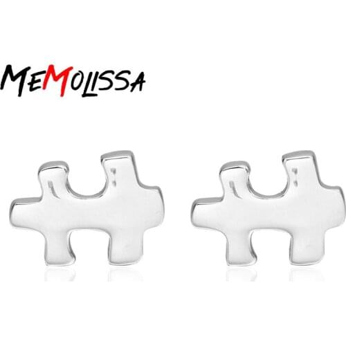 MeMolissa 3 Pairs High quality jigsaw puzzle cufflinks Jigsaw puzzle module Gemelos para hombre camisa Men Jewelry