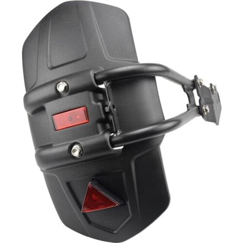 For Kawasaki Versys-X 300 Versys X300 VERSYS-X300 Rear Fender Tire Cover Splash Mudflap Mudguard Reflector Light Safety Warning