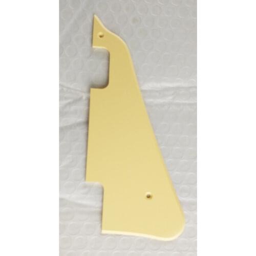 Guitar Parts For Gibson P90 LES PAUL Guitar Pickguard Scratch Plate, 1Ply cream