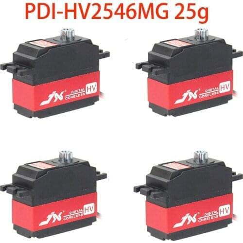 JX PDI-HV2546MG 25g Metal Gear Digital High Voltage Tail Servo for RC 450 500 Helicopter Fixed-Wing Airplane Parts