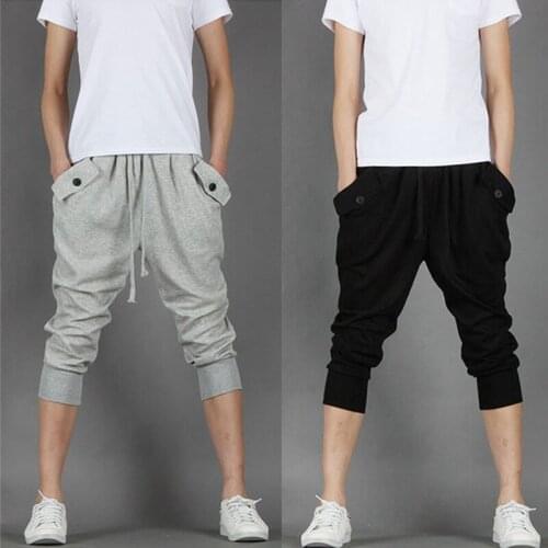 Summer Tide Mens Sports Pants Mens Haren Pants Seven Pants Leisure Pants K302