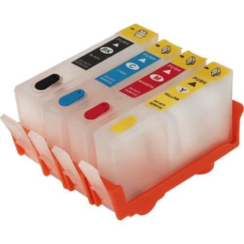 For HP904 HP 904 Refillable Ink Cartridge With ARC chips For HP OfficeJet Pro 6950 6951 6954 6956 6970 All-in-one Printers