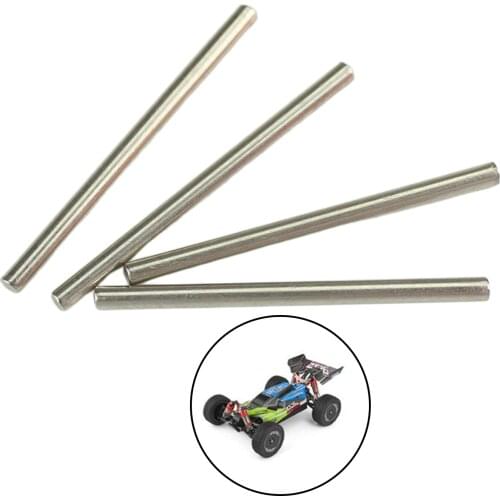 4pcs Remote Control Model Vehicle Car Swing Arm Optical Axis for WLTOYS 144001 Buggy Trucks Replacement Parts