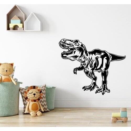Cartoon Cartoon dinosaur Art Sticker Waterproof Wall Stickers For Babys Rooms Mural Custom