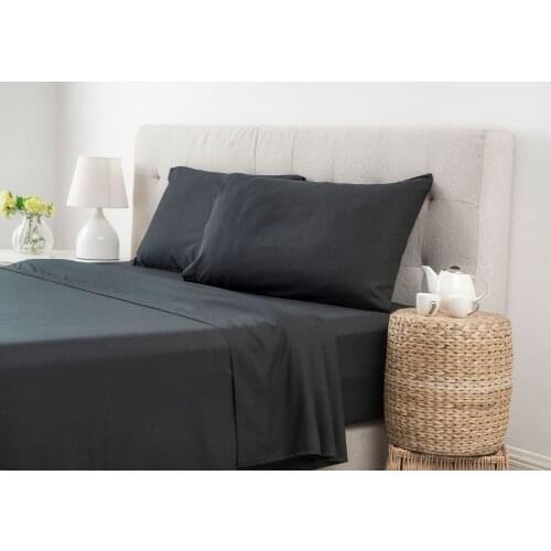 Four-piece anti-slip protective cover for bed linen