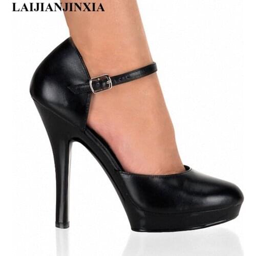 New 13cm high heels with womens shoes and sexy patent leather bags and modeling stage for womens Dance Shoes