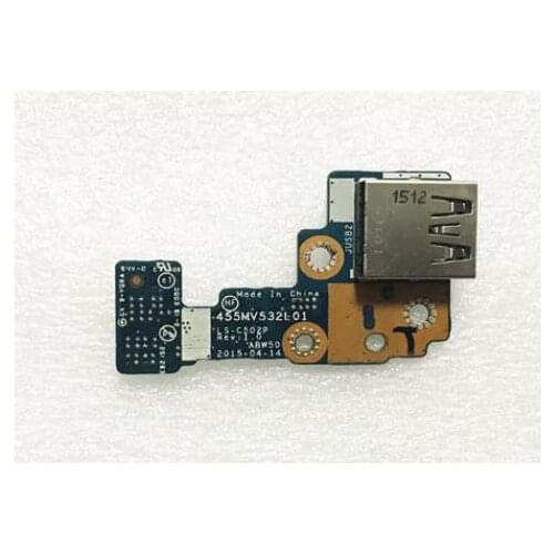 NEW DC Power Jack USB Board for HP 15T-AE 15T-AE000 812695-001 455MV532L01 LS-C502P USB interface small board