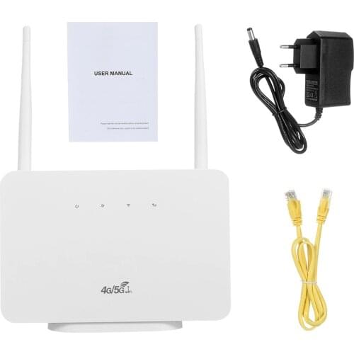 New Universal Unlocked 4G LTE CPE Router Modem RJ45 LAN WAN External Antenna WiFi Wireless Hotspot With Sim Card Slot