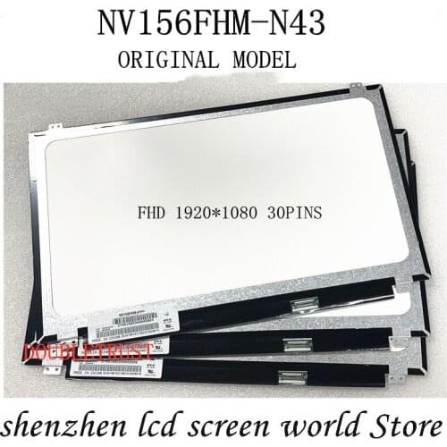 Original model For BOE NV156FHM-N43 V8.0 NV156FHM N43 LED Screen LCD Display Matrix for laptop 15.6" 30Pin FHD 1920X1080
