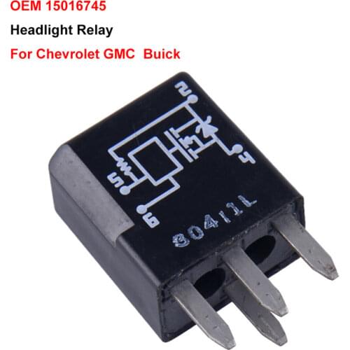 Original ACDelco 15016745 Headlight Relay Fuse For Chevrolet Trailblazer GMC Buick Product Has Been Tested