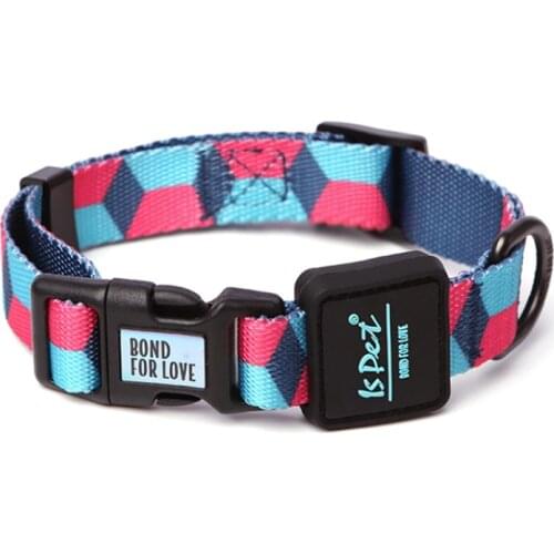 Dog Collar 2020 New Style Adjustable Polyester Small Dogs Puppy Collars Neck Strap For Medium Large Pet Pitbull German Shepherd