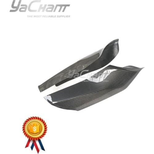 Dry Carbon Fiber Front Lower Air Vents Fit For 2016-2019 F87 M2 OEM Front Bumper Lower Air Vent Splitter
