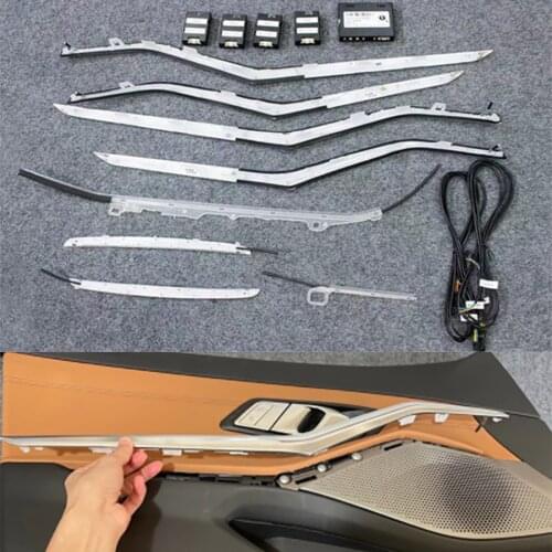 Fit for BMW 3 Series G20 G28 2019-2021 Decorative 11 Colors Door Interior Atmosphere Lamp illuminated Strip Led Ambient Light