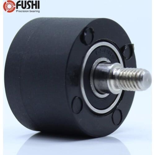PU 698 bearing 8*30*30 mm Rubber-coated bearing wheel for Office furniture low noise Polyurethane