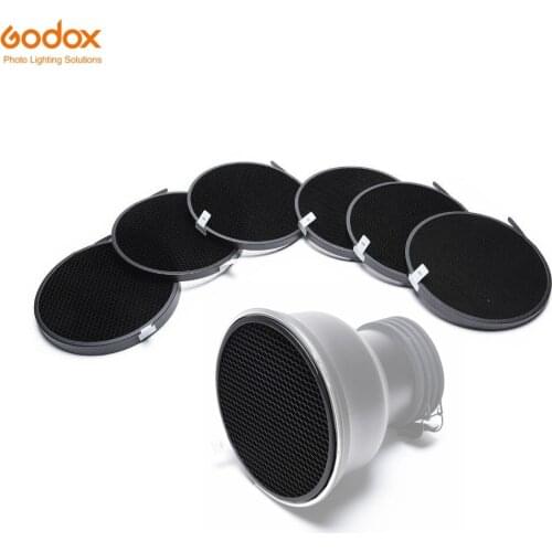 Pro 10 20 30 40 50 60 Degree Honeycomb Grid Kit for Profoto Zoom Standard Reflector 2 II