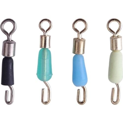 Fishing Swivels Quick Change Sub-line Hooks Device Clip Rolling Swivels Fishing Tools