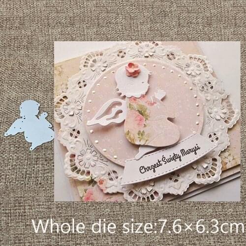 New Design Craft Metal Cutting Dies cut die baby pray angel wings scrapbooking Album Paper Card Craft Embossing Die Cuts