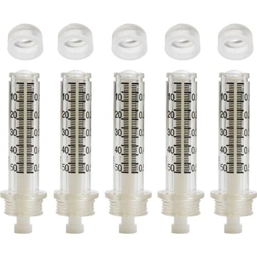 5Sets Disposable Nebulizer Importer Needles For Needless Atomizing Pressurizer Micro Injection Pen With Shock Absorption Pads