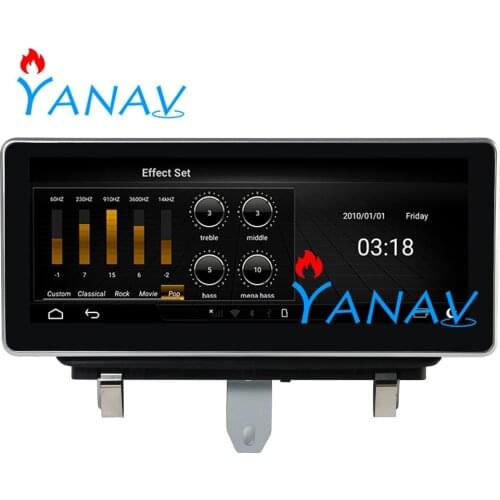 8 core Car GPS Navigation For-Audi Q3 2011-2018 10.25'' Touch screen music player auto car stereo Android Multimedia player carp