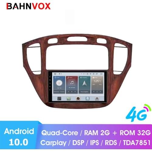 9" Android 10.0 RAM 2G Car GPS DVD Player For Toyota Kluger Highlander 2002 Car Radio Multimedia Navigation Stereo Auto Video