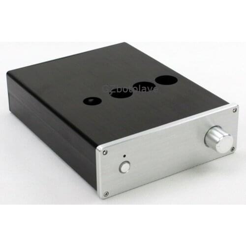 Free ship Aluminum Enclosure 6N4 Tube Chassis / Amplifier Case/ Preamplifier Box/ Reference Marantz 7 Circuit