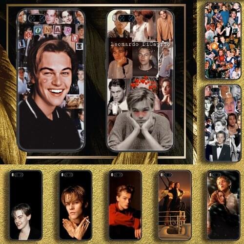 Leonardo DiCaprio Titanic Phone case For Xiaomi Mi Max Note 3 A2 A3 8 9 9T 10 Lite Pro Ultra black painting hoesjes trend