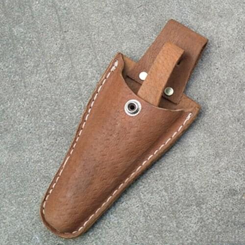 2pcs Leather Sheath Pouch Holder Garden Tool Bag For Pruning Plier Shears Multifunctional Drill Waist Tool Bag
