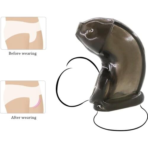 EXVOID Delay Time Cock Cages Super Soft Dildo Enlargement Sex Toys for Men Male Chastity Cock Ring Big Male Penis Extender