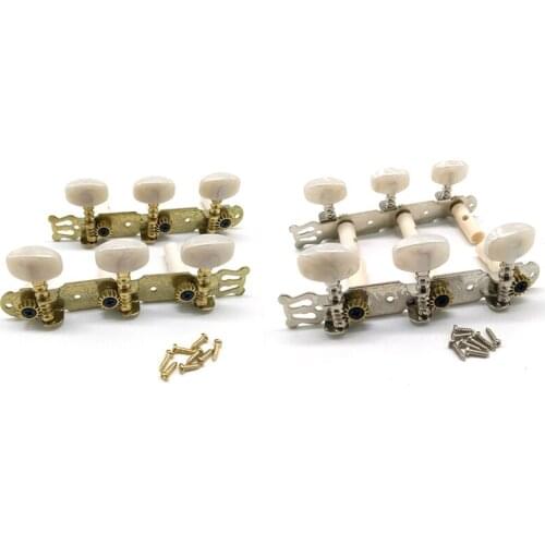 One Set of Classical Guitar Tuning Keys Pegs Machine Heads String Tuning Pegs for Classic Guitar Accessory Part