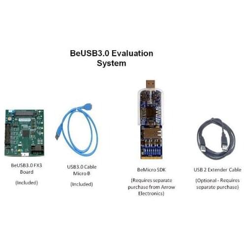BEUSB 3.0 EZ-USB FX3 I/O Controllers Evaluation Board development Boards