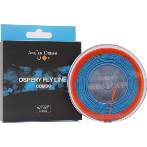 2/3/5/8 WT Fly Line Combo Weight Forward Floating Fly Fishing line with Backing Line Leader Loop