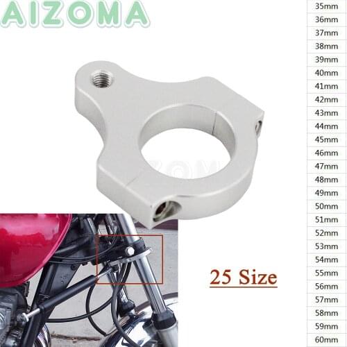 35-60mm Unviersal Motorcycle CNC Steering Damper Fork Frame Bracket Mounting Clamps For Yamaha Suzuki Honda Kawasaki