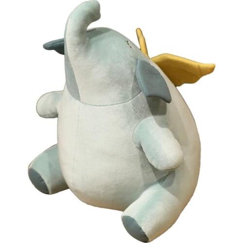 Smooth Surface Throw Cushion Plush Throw Cushion Small Design Colorful Soft Pig Bear Elephant Cute Cushion for Bedroom