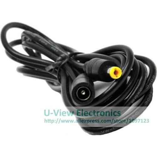 NCHTEK DC 5.5x2.1MM Male to Female Plug DC Power Extension Cord/Cable About 5M/Free Shipping/10PCS
