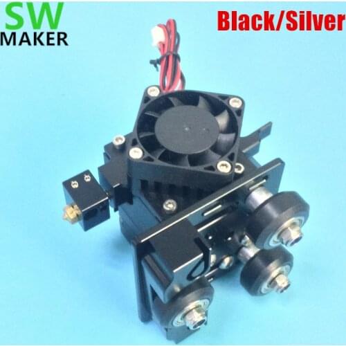 New All metal Titan Aero Extruder + V5 / V6 hotend + V-Slot Openbuilds X-axis slider set for Tevo Prusa CR-10 3D printer parts