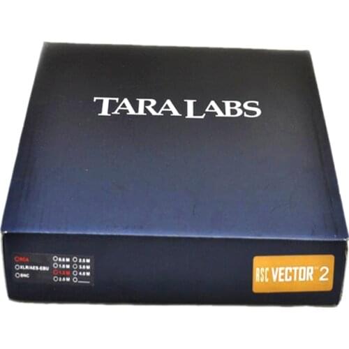 Pair Taralabs RSC Vector-2 RCA Audio 8N silver Interconnect Cable gold rca plug original box Hifi Vinshle