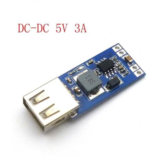 9V 12V 24V To 5V 3A USB Step-down Voltage Regulator Module DC-DC Converter Phone Charger Car Power Supply Module